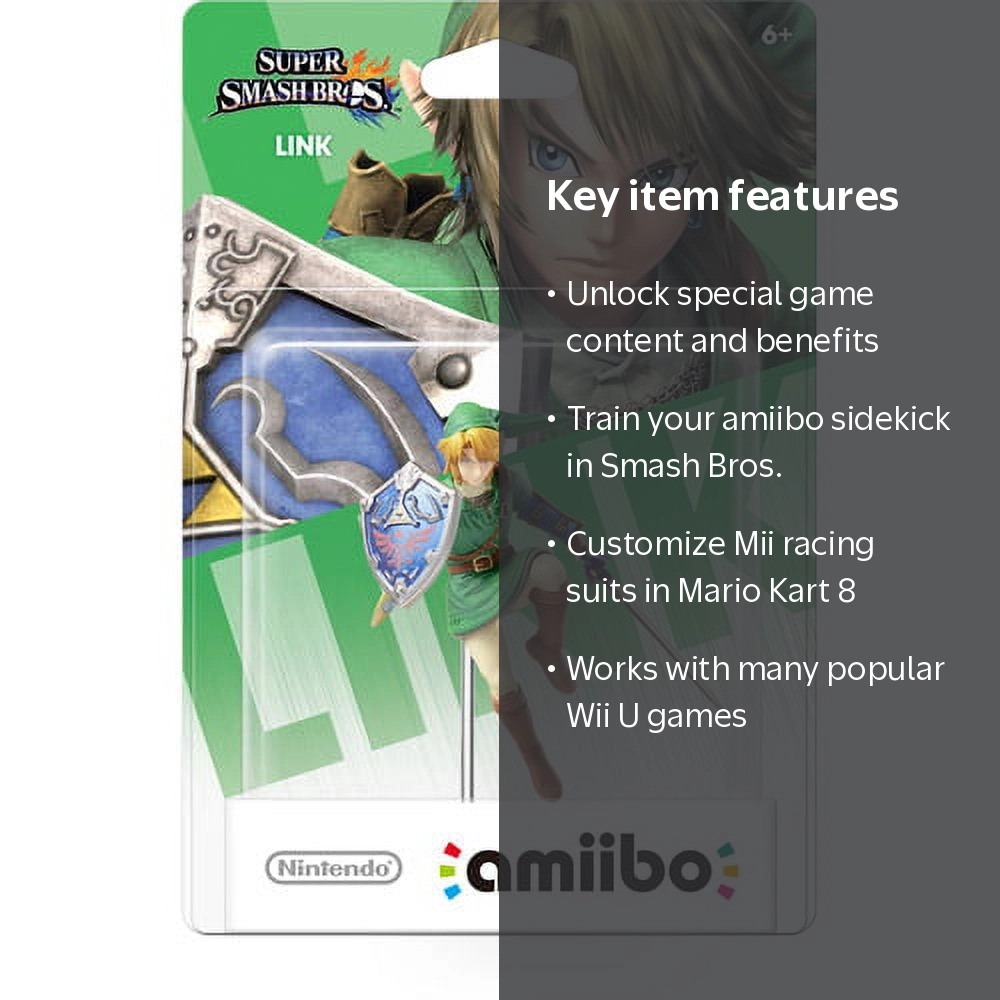 Nintendo amiibo Link, Super Smash Bros. Series with Compatible