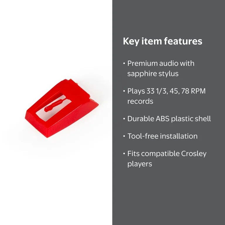 Crosley NP-10 Diamond Stylus Replacement Needle - Walmart.com