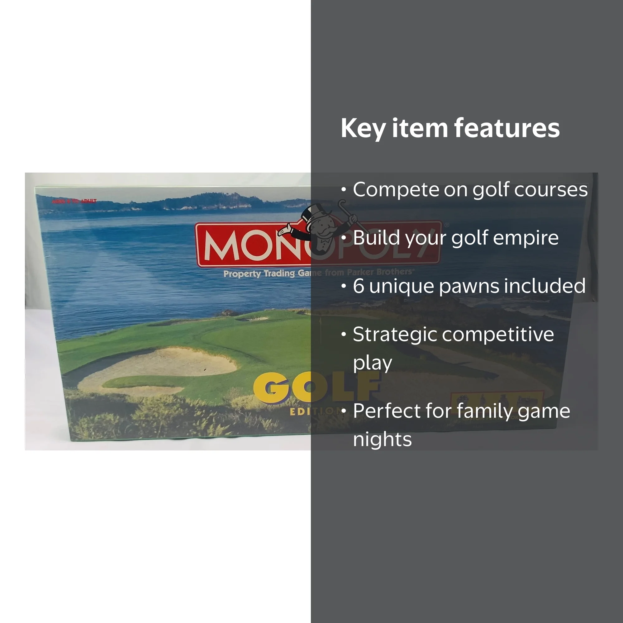Monopoly Golf Collectors Edition Board Game, Buy and Sell Golf