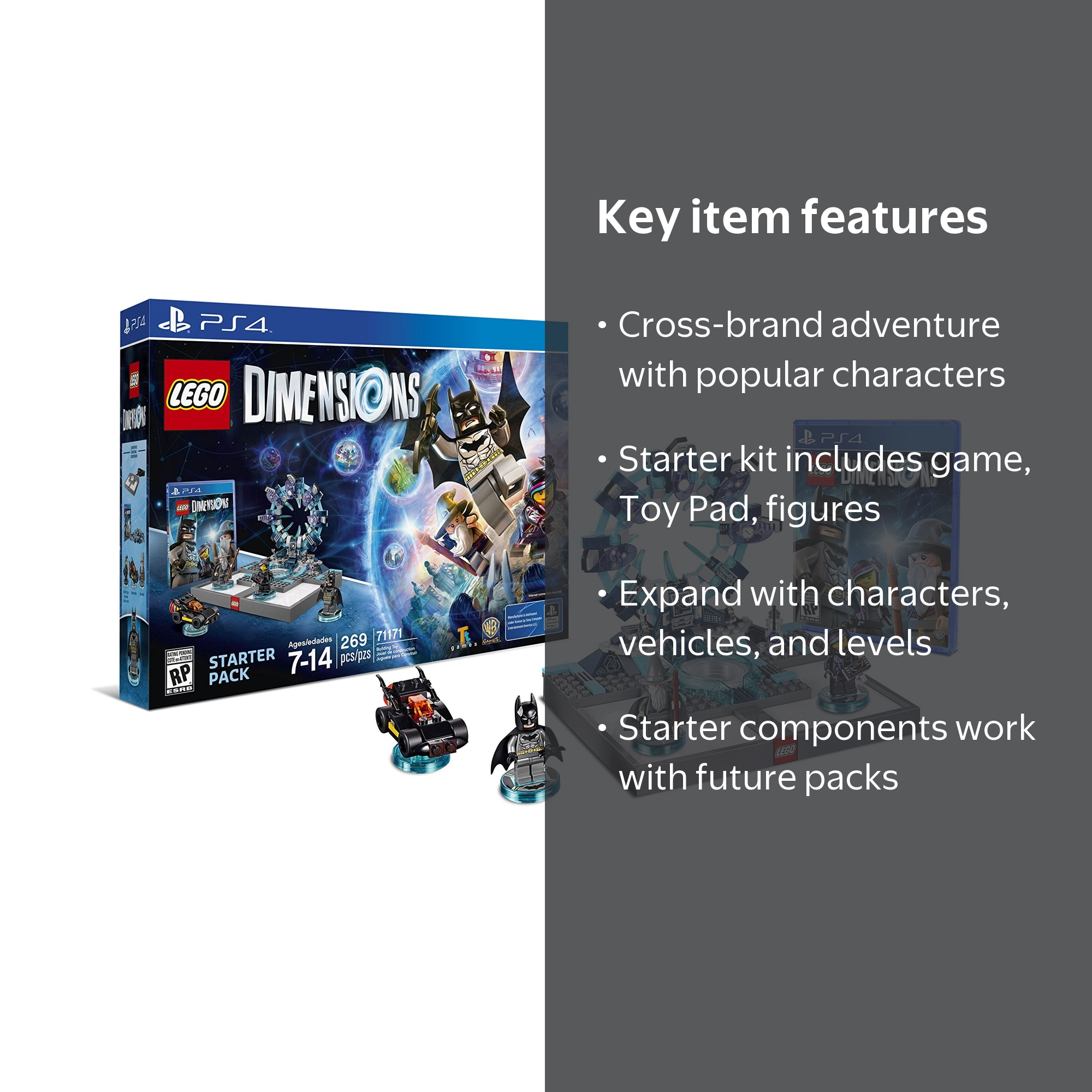 Lego Dimensions Starter Pack (Playstation 4) - Walmart.com
