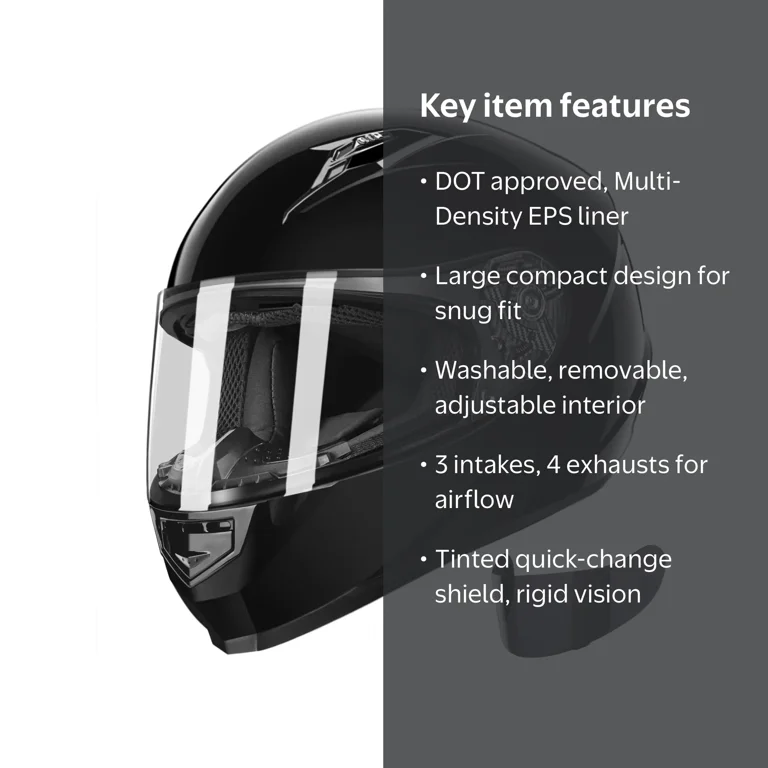 compact motorcycle helmet WCL Lightest and Smallest DOT Beanie Half This helmet delivers outstanding safety features Best Retro Full Face Helmets: