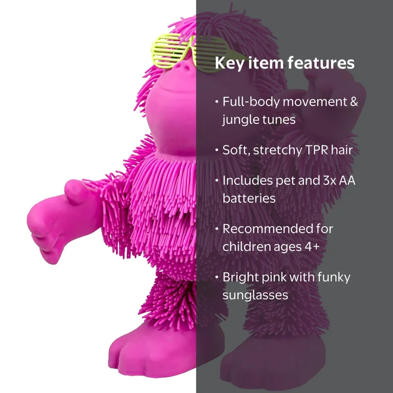 EOLO's Kids Interactive Talking Tan-Tan the Orangutan Jiggly Pet