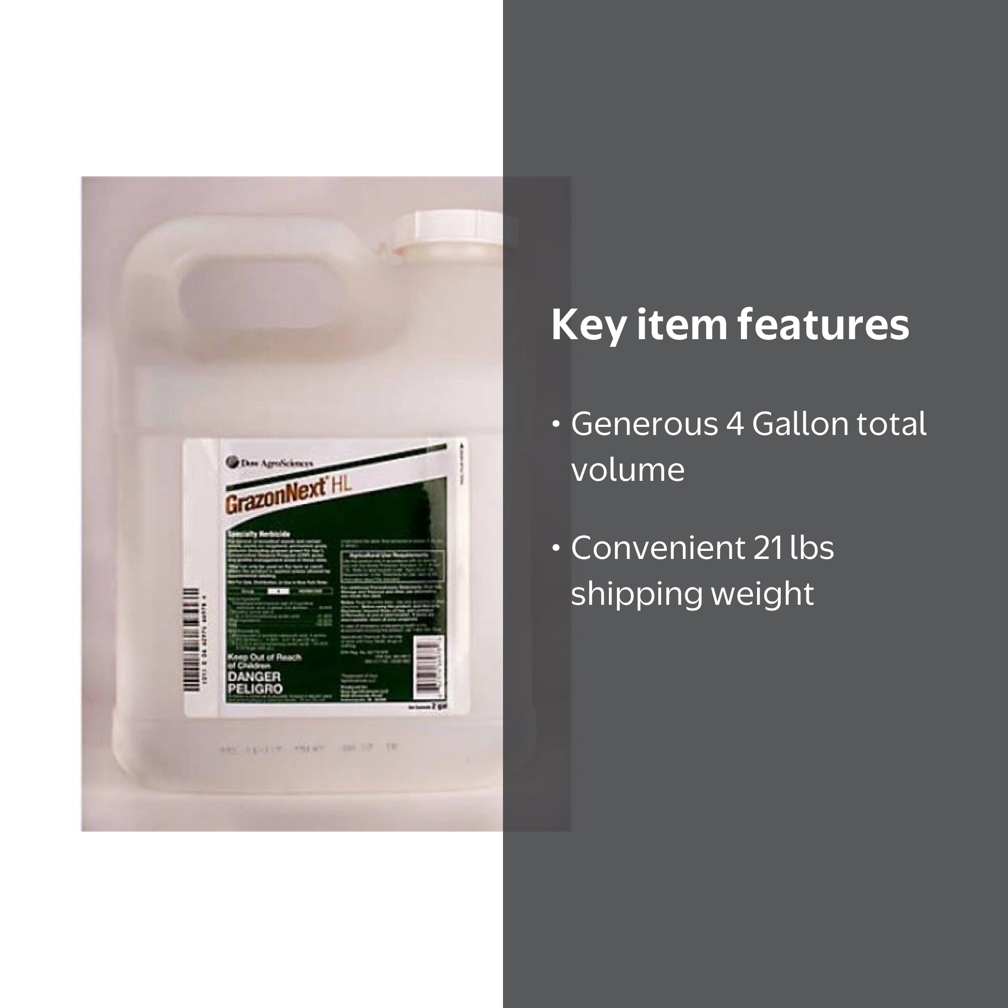 2 Gallon Grazon Next HL High Load Herbicide - Pack of 2 - Walmart.com