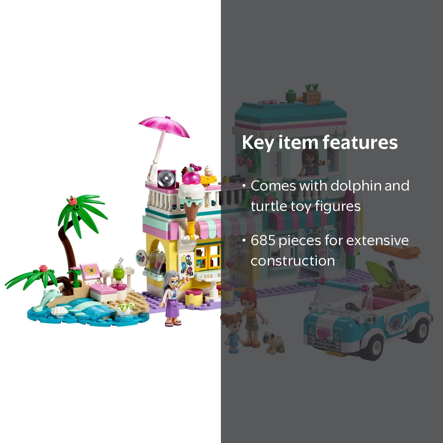 LEGO, Surfer Beachfront Building Kit, 41693, 685 Pieces - Walmart.com