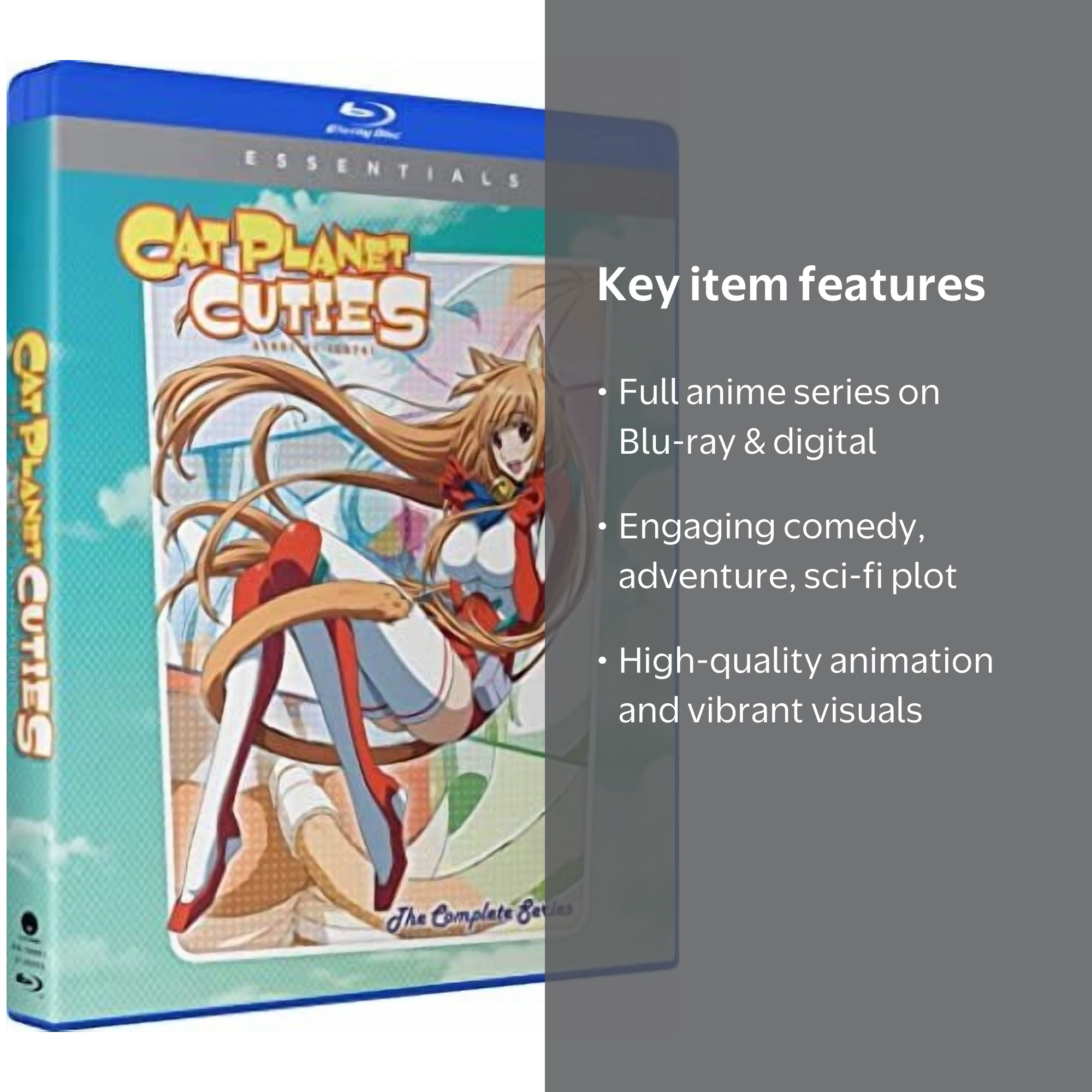 Crunchyroll Cat Planet Cuties Blu-ray, Digital Copy - Walmart.com