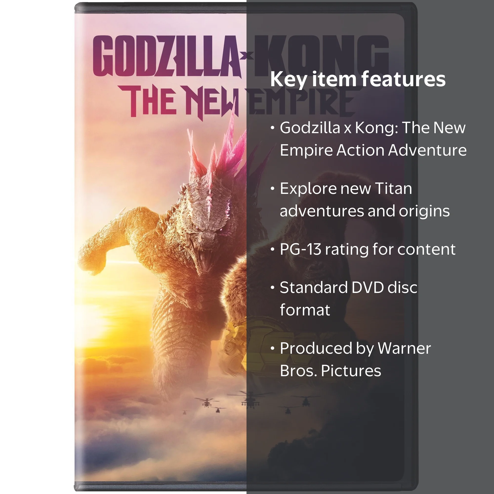 Godzilla x Kong: The New Empire [DVD], Epic Monster Battle