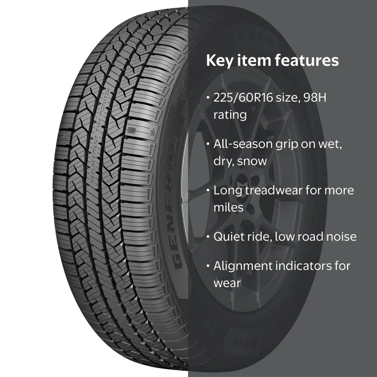 General AltiMAX RT45 All Season 225/60R16 98H Passenger Tire