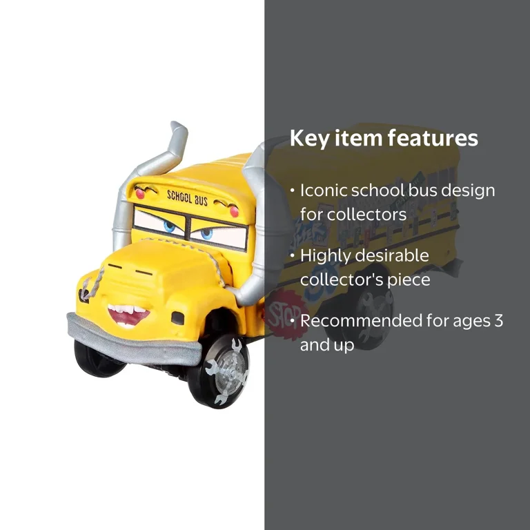 Disney Pixar Cars Deluxe Miss Fritter Die-Cast Movie Character