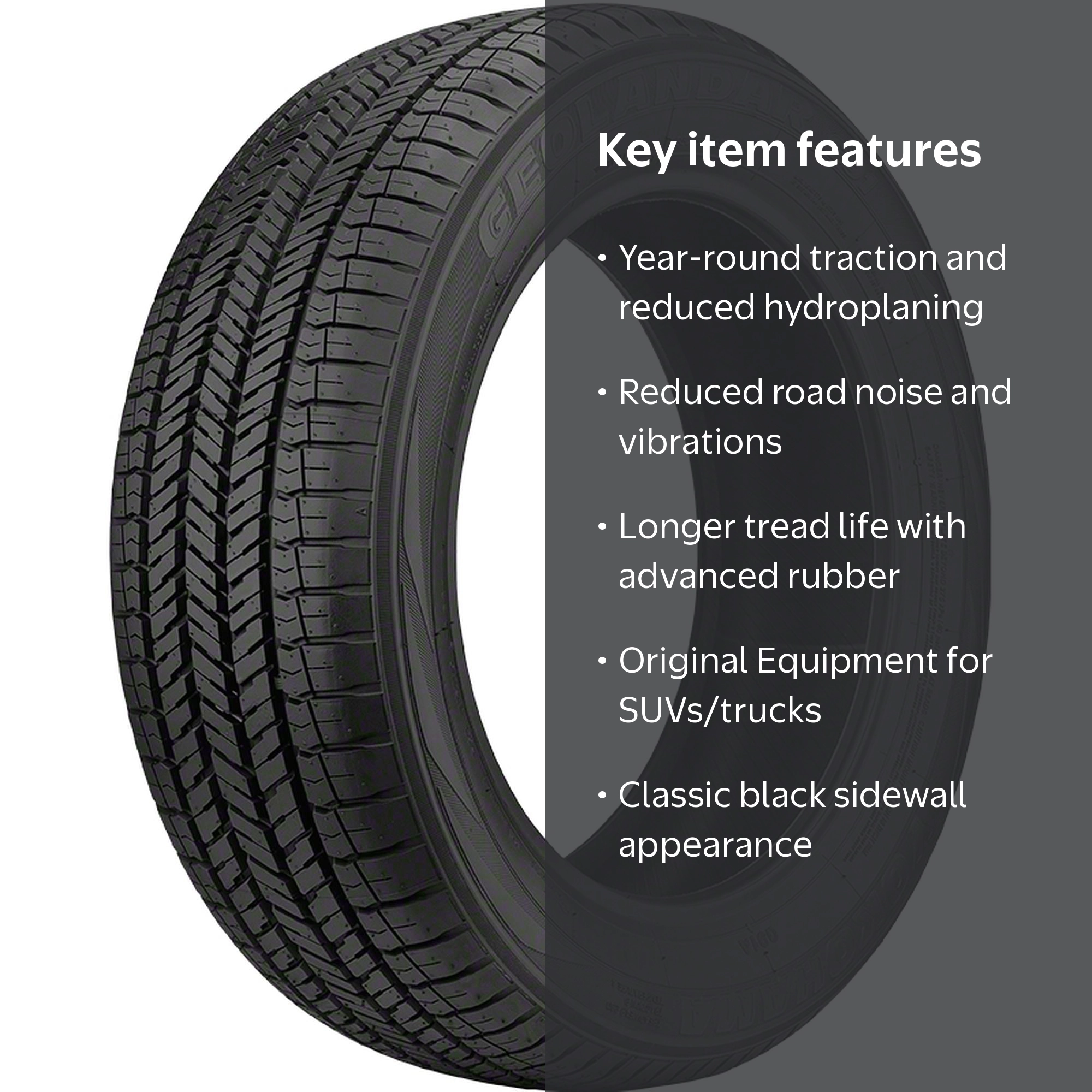 Free Shipping! Yokohama Geolandar G91AV All Season 235/55R18 100H