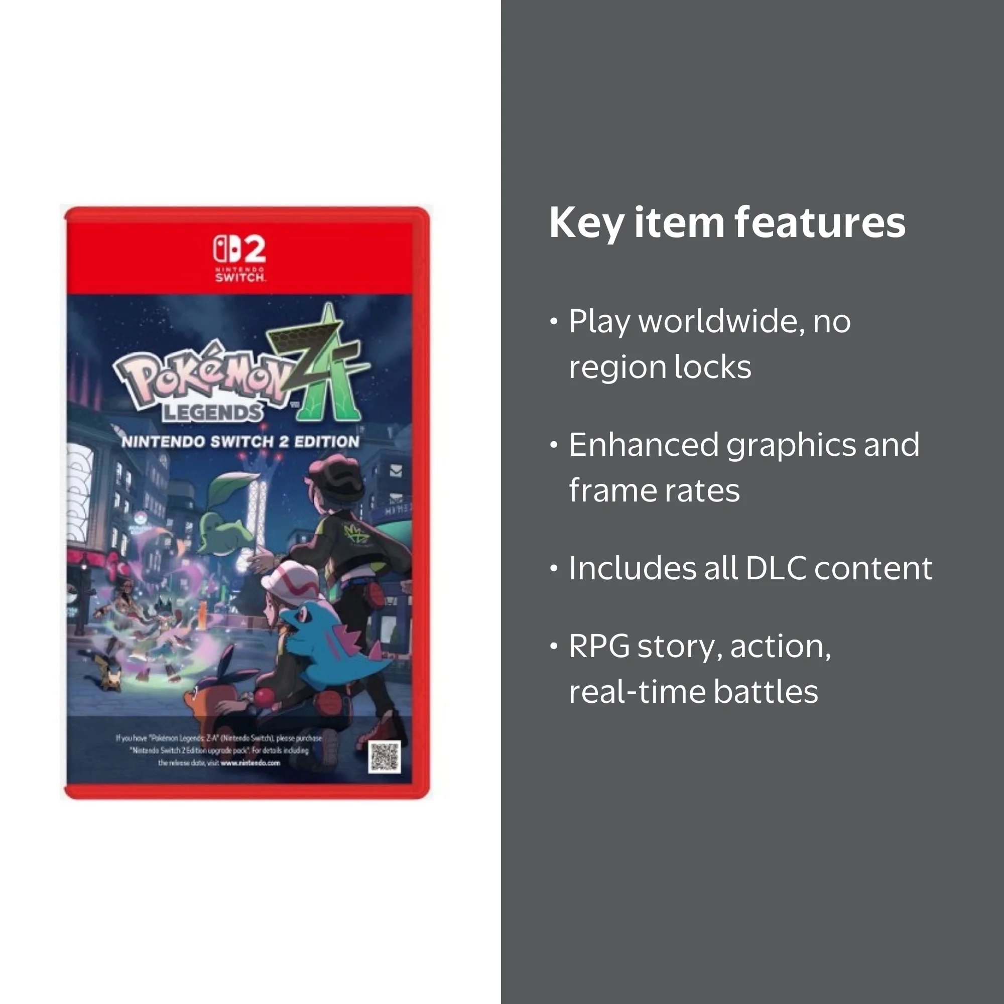 Pokemon Legends: Z-A - Nintendo Switch 2 Region Free - Walmart.com