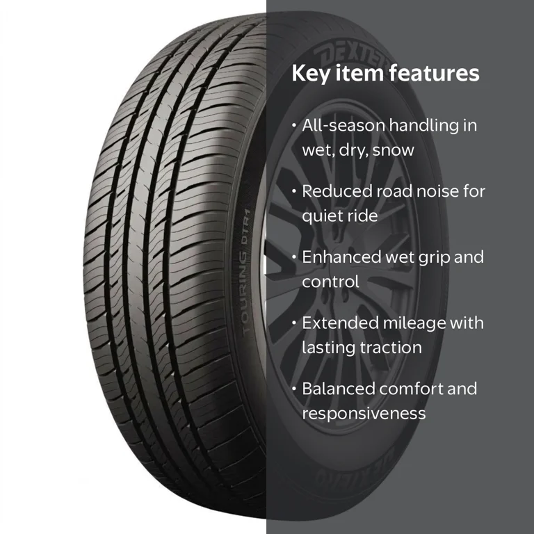 Dextero DTR1 Touring 215/45R17 87V Automotive All Season Tires