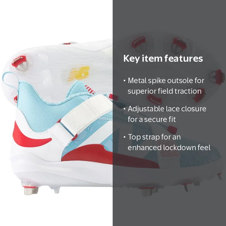New Balance Men's Fuelcell Lindor 2 Metal Baseball Cleat Teal