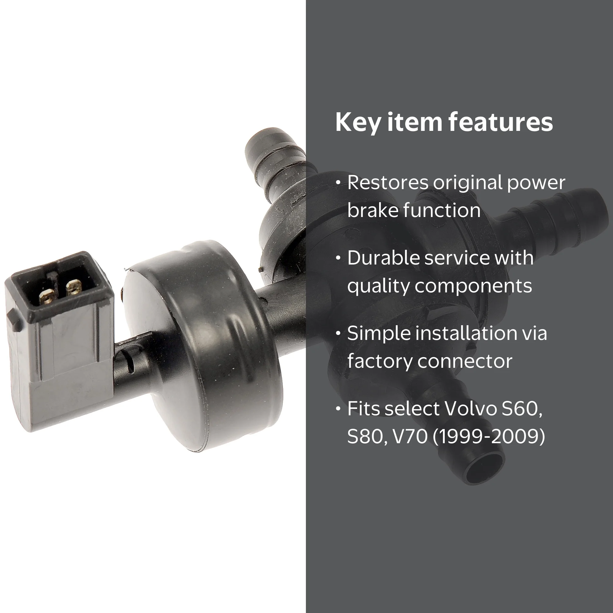 Dorman 926-887 Power Brake Booster Vacuum Switch for Specific