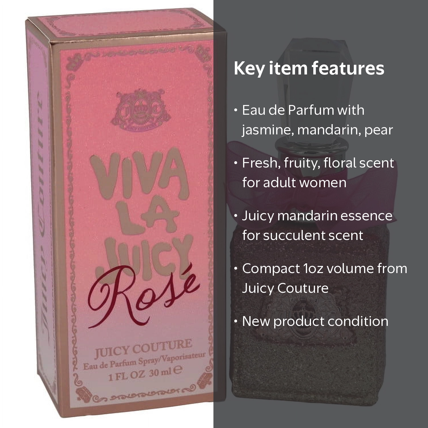 Juicy Couture Viva La Juicy Rose Eau De Parfum Spray - Women's
