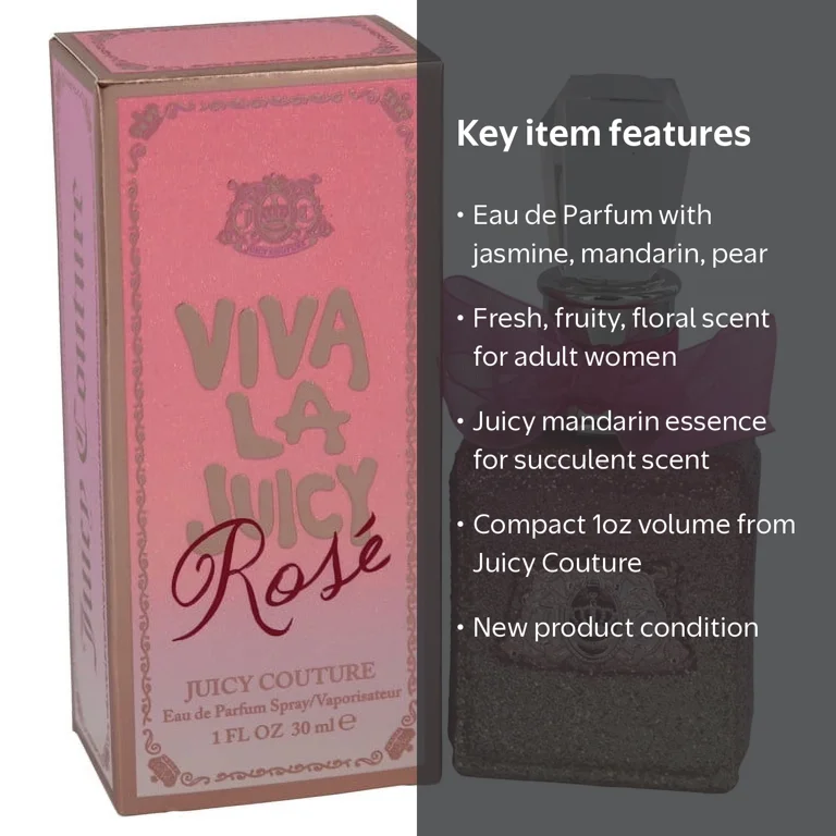 Juicy Couture Viva La Juicy Rose Eau De Parfum Spray - Women's