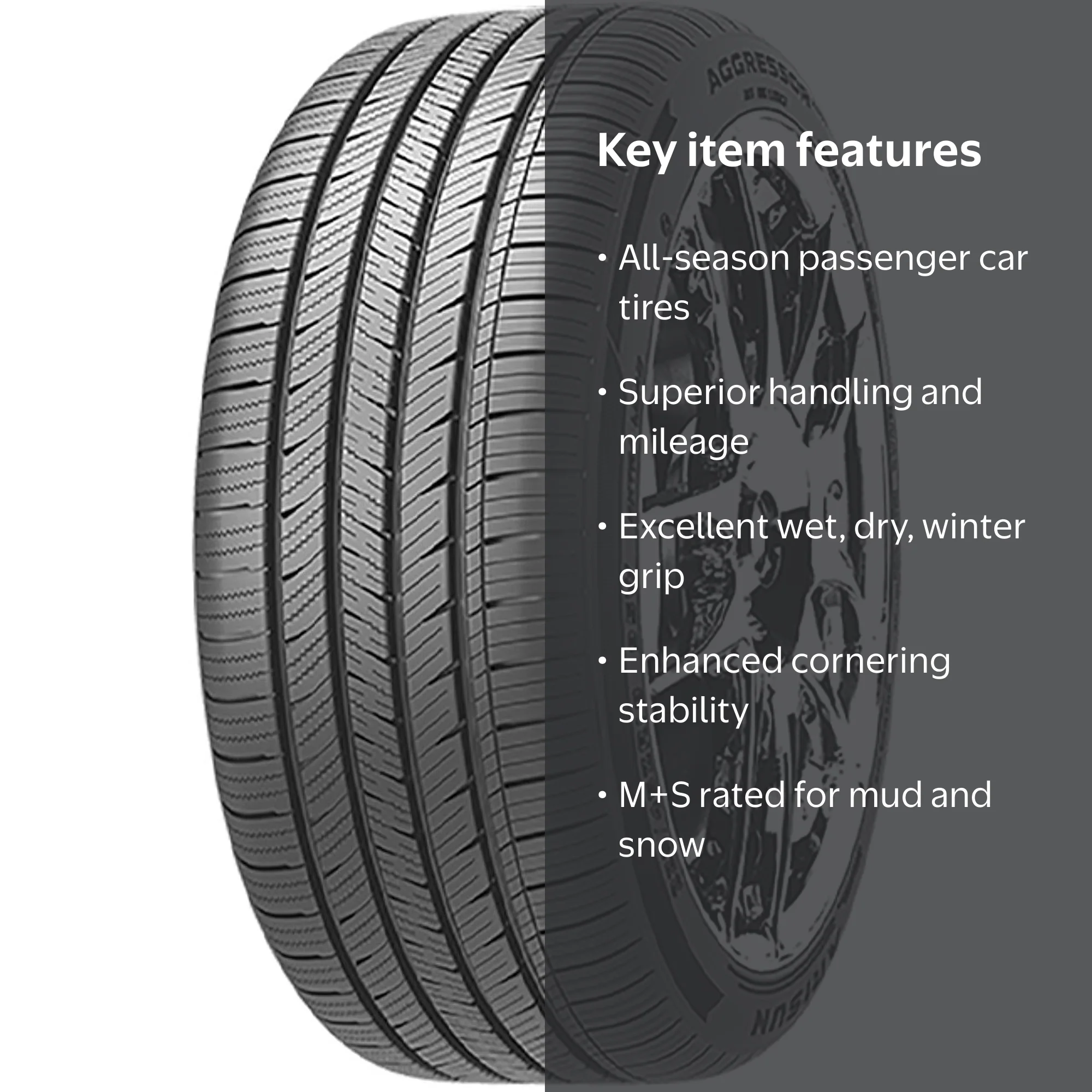 Arisun, Passenger Tire, 235/40ZR19, All Season, XL, 96W - Walmart.com