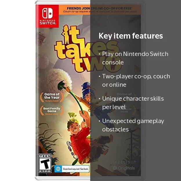 Electronic Arts, It Takes Two - Nintendo Switch, Couch Co-op
