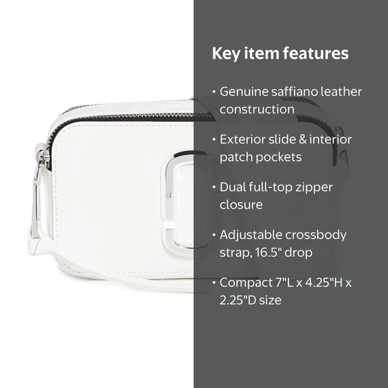 Marc Jacobs Designer Handbag - Women's Snapshot DTM Crossbody