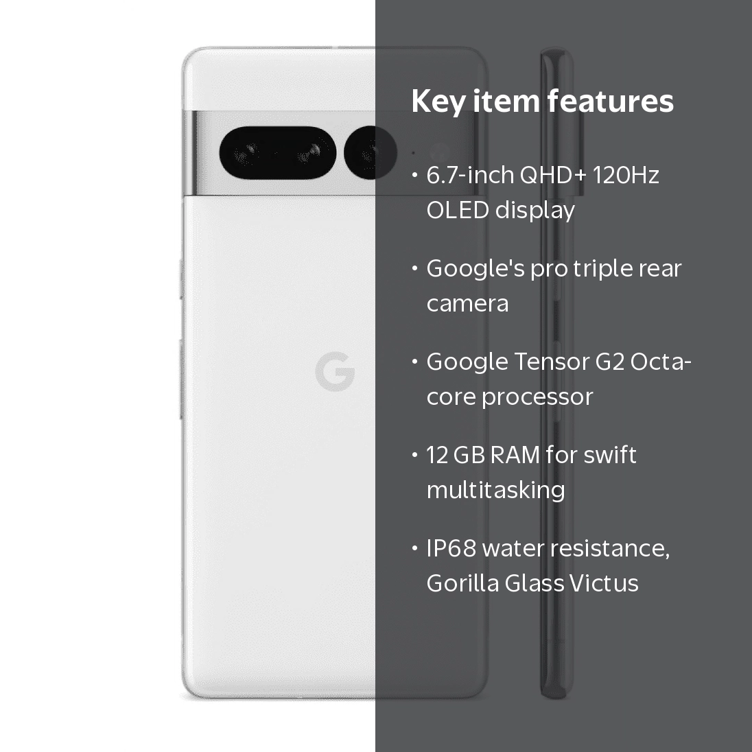 Google Pixel 7 Pro 256 GB Smartphone, 6.7