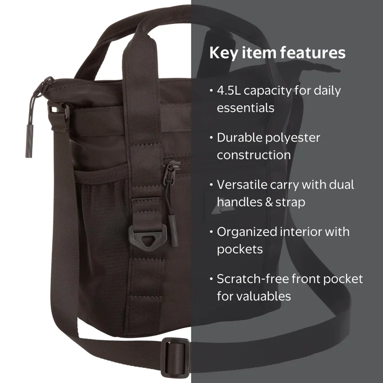 Ozark Trail 4.5L Unisex Adult/Teen Compact Polyester Shoulder Bag