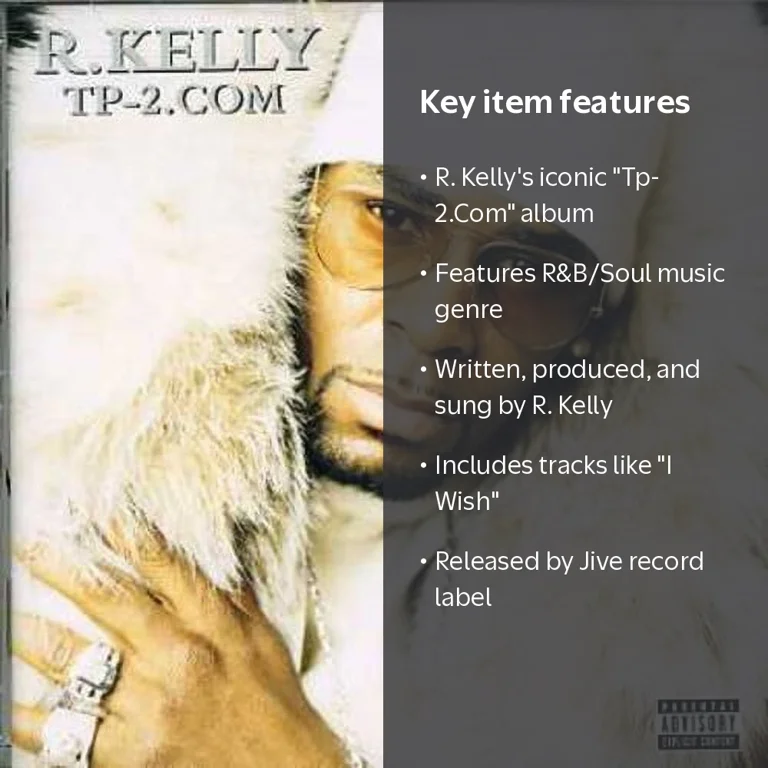 R. Kelly - Tp-2.Com - Music & Performance - CD - Walmart.com