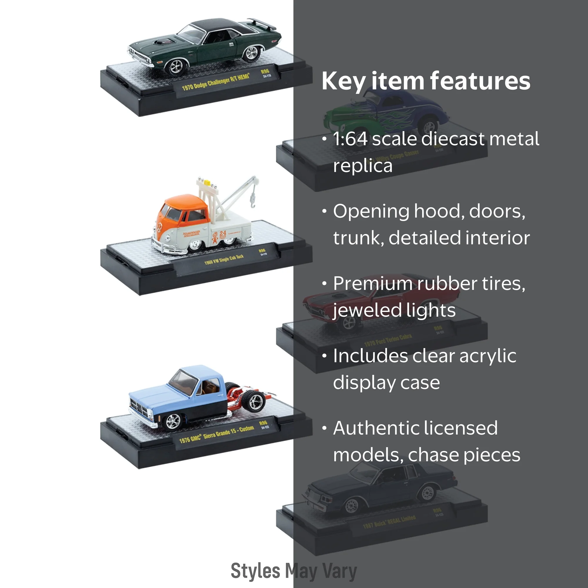 M2 Machines Auto-Thentics 1:64 Scale Diecast Toy Cars - Walmart.com