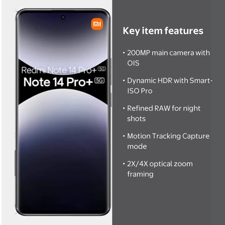 Redmi Note 14 Pro Plus 5G 256GB ROM 8GB RAM Dual SIM GSM Unlocked