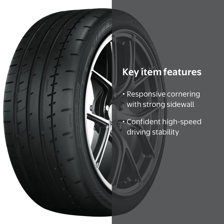 Free Shipping! Yokohama Advan Apex V601 245/40R18 97Y Summer Tires