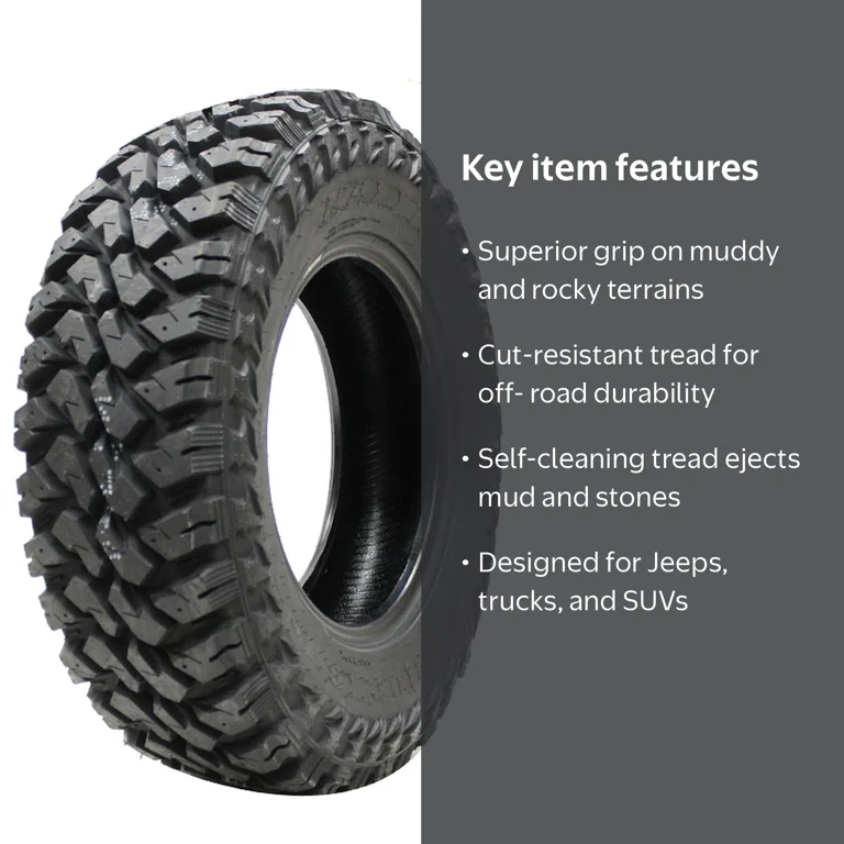 Maxxis MT-764 Buckshot Mudder II Mud Terrain LT275/65R18 120Q E