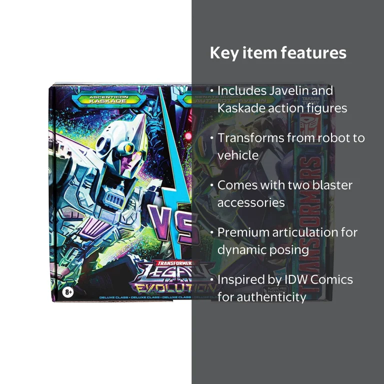 Transformers Legacy Evolution Senate Guard Javelin & Kaskade 2