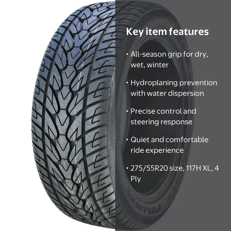 Fullway, All Season Tire, 275/55R20, XL Performance - Walmart.com