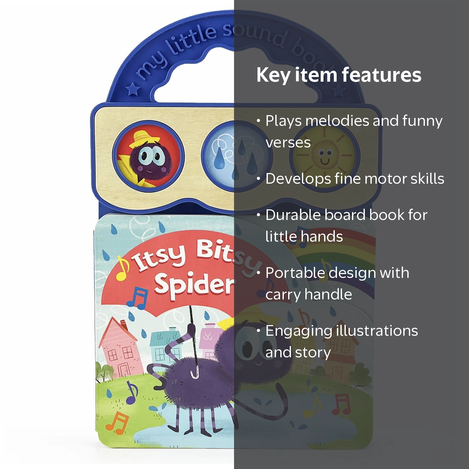 Itsy Bitsy Spider (New edition) (Board Book) - Walmart.com