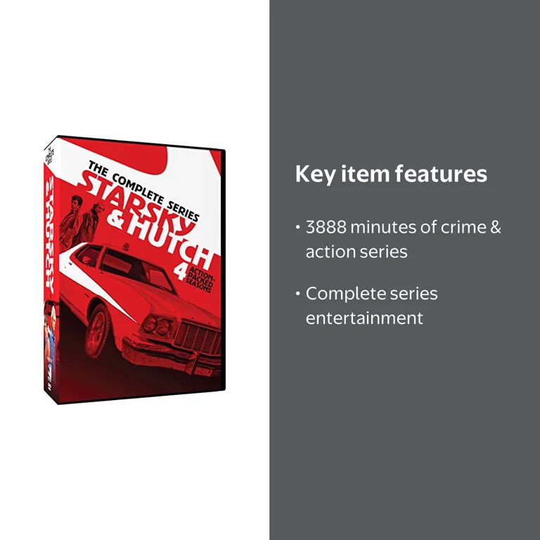 Mill Creek Starsky & Hutch: Complete Series Full TV Boss Box Set