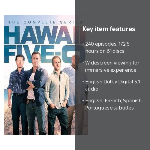 Paramount Hawaii Five-O: Complete Series (DVD), Action-Packed Cop
