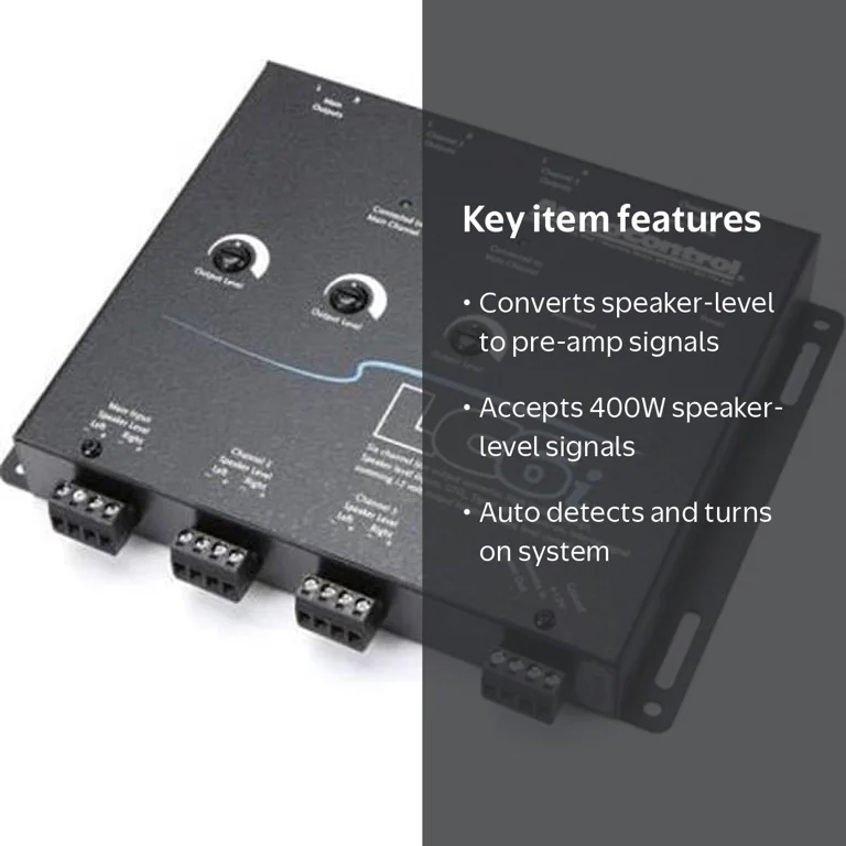 Audiocontrol LC6I 6 Channel Line Output Converter with Internal