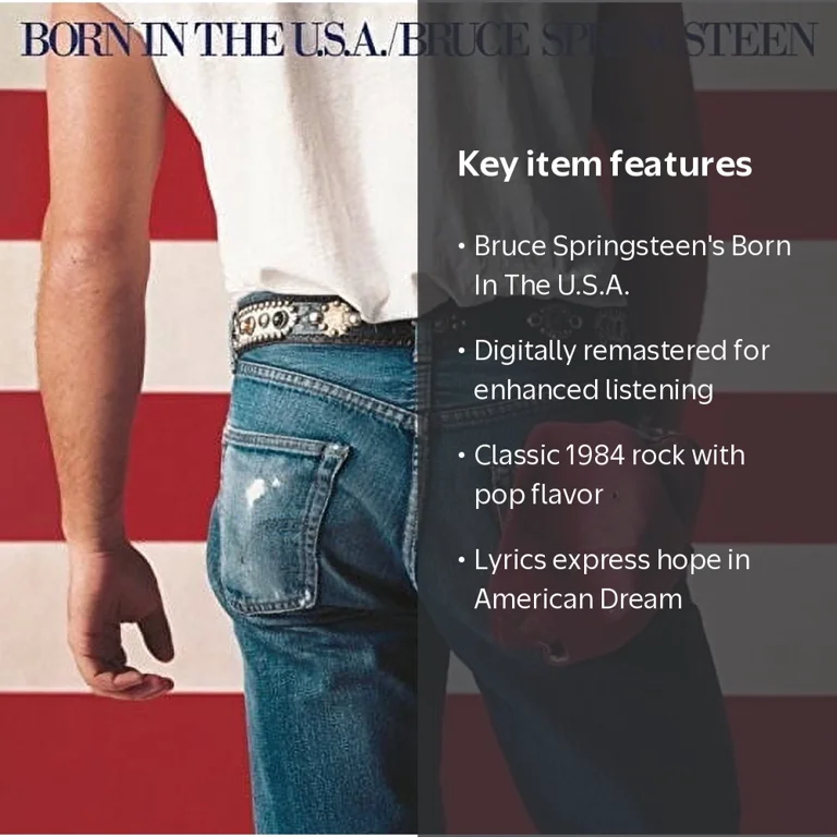 Bruce Springsteen - Born In The U.S.A. - Music & Performance - CD