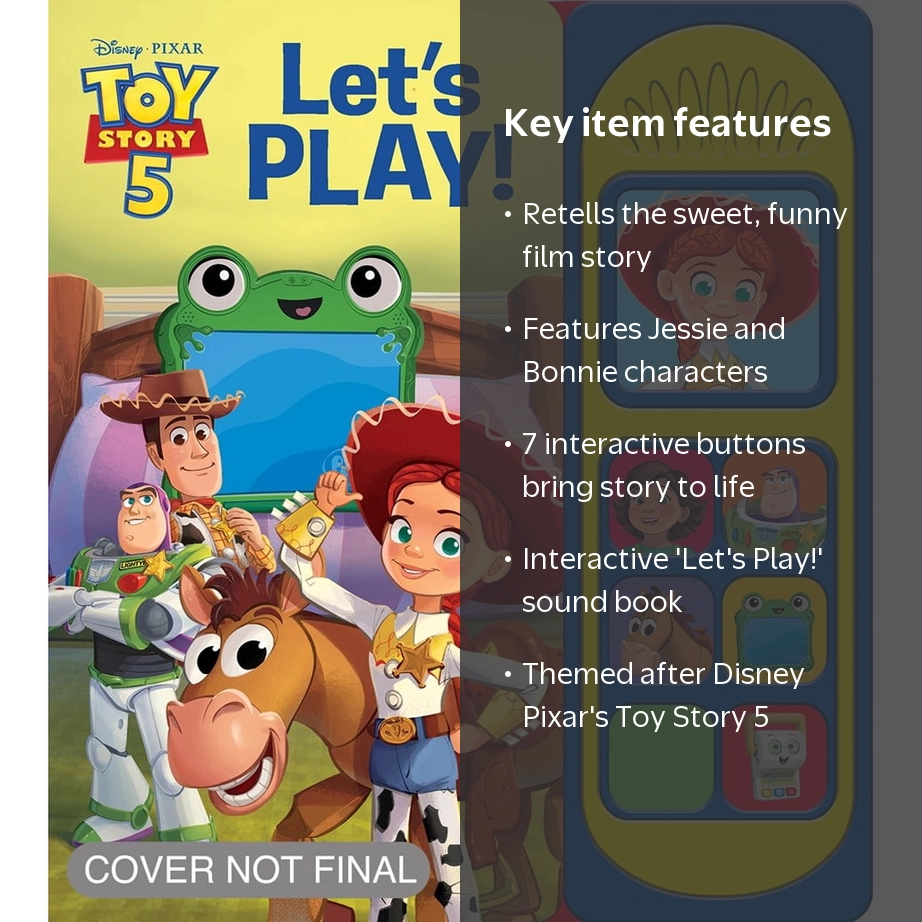 Disney Pixar Toy Story 5: Let's Play! Sound Book (Media tie-in