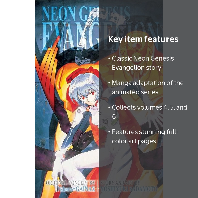 NEON GENESIS EVANGELION Ⅰ　Ⅱ　III　初回限定盤　4枚 Neon Genesis Evangelion 3-in-1 Edition: Neon Genesis Evangelion 3