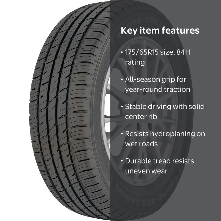 Doral SDL-Sport 175/65R15 84H All-Season Passenger Tire for Coupes