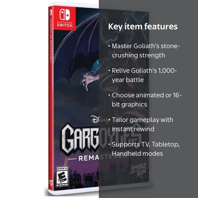 Gargoyles Remastered (Limited Run Games) (Nintendo Switch