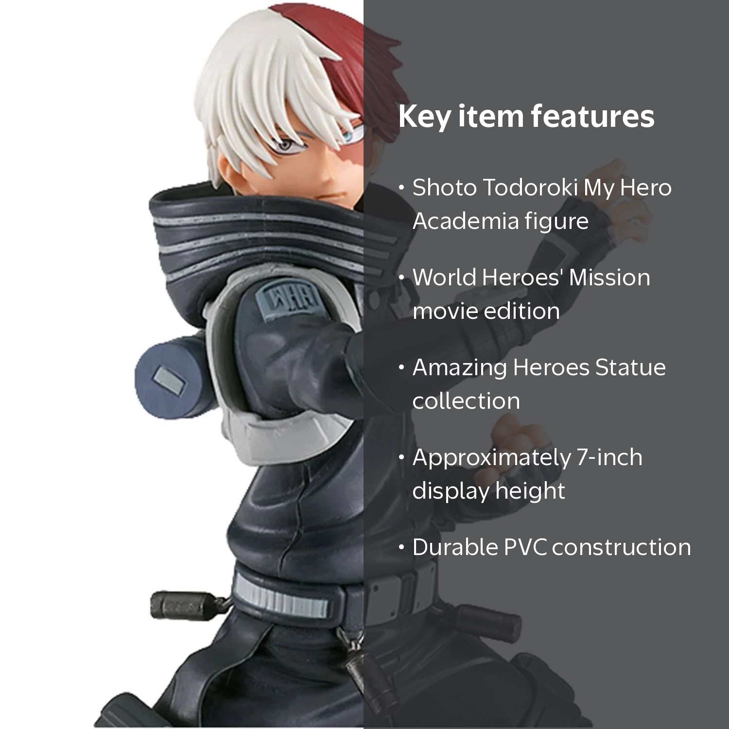 Banpresto My Hero Academia: WHM, Todoroki A.H. Figure, Anime
