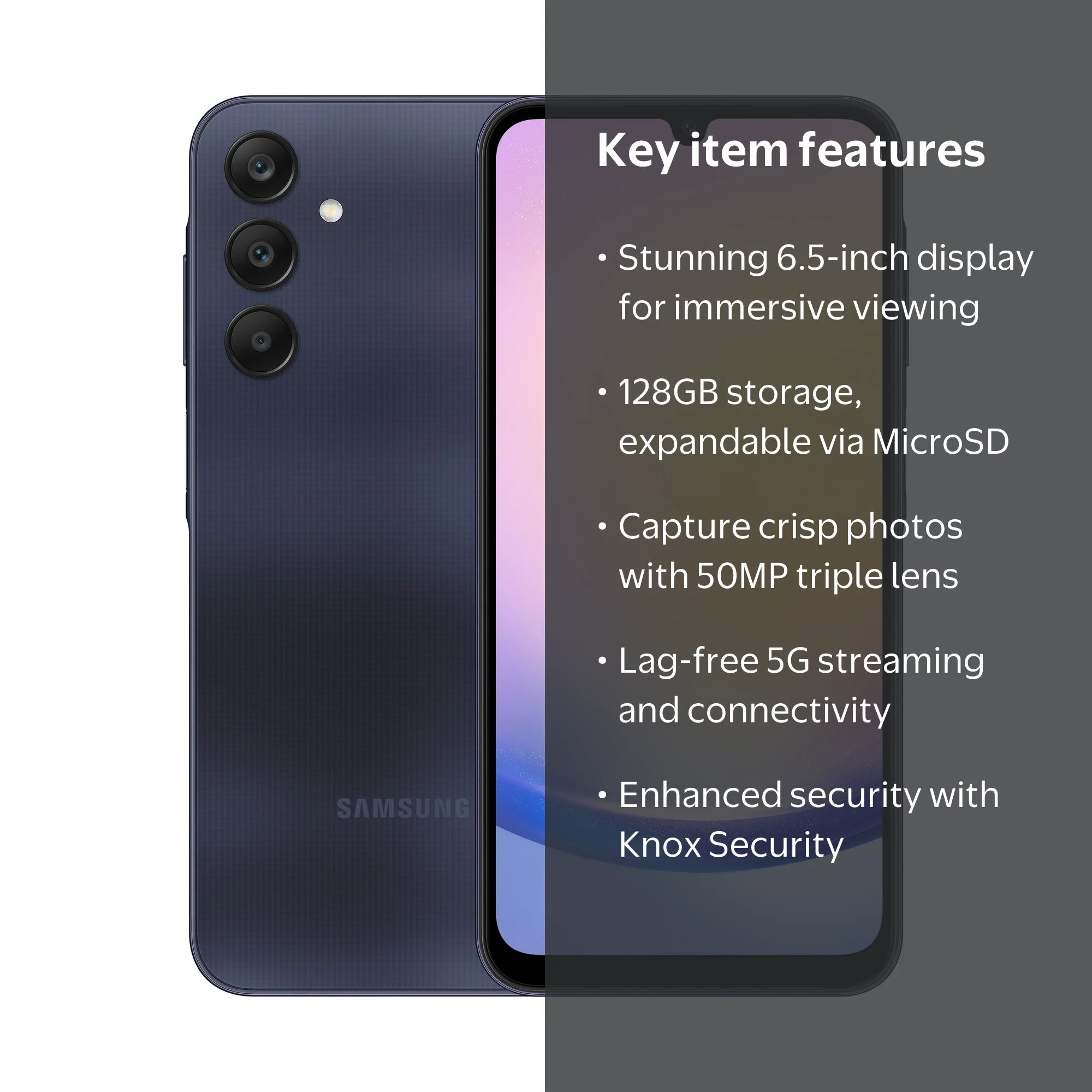 Samsung Galaxy A25 5G A Series 128GB Unlocked Android Smartphone