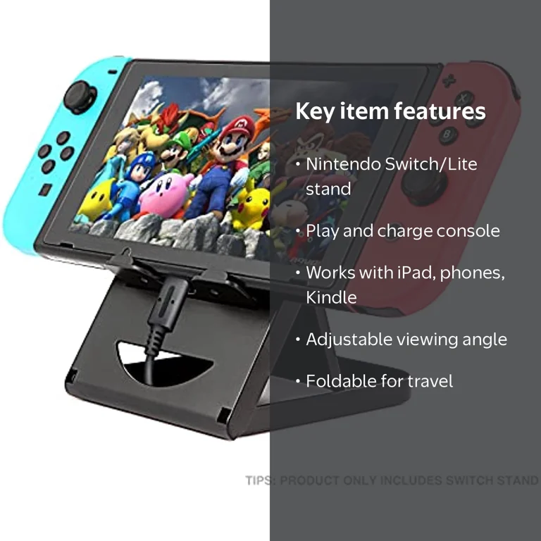 Nintendo Switch iPadmini Nintendo Switch Stand, Foldable Adjustable, Model N-LITE - Walmart.com