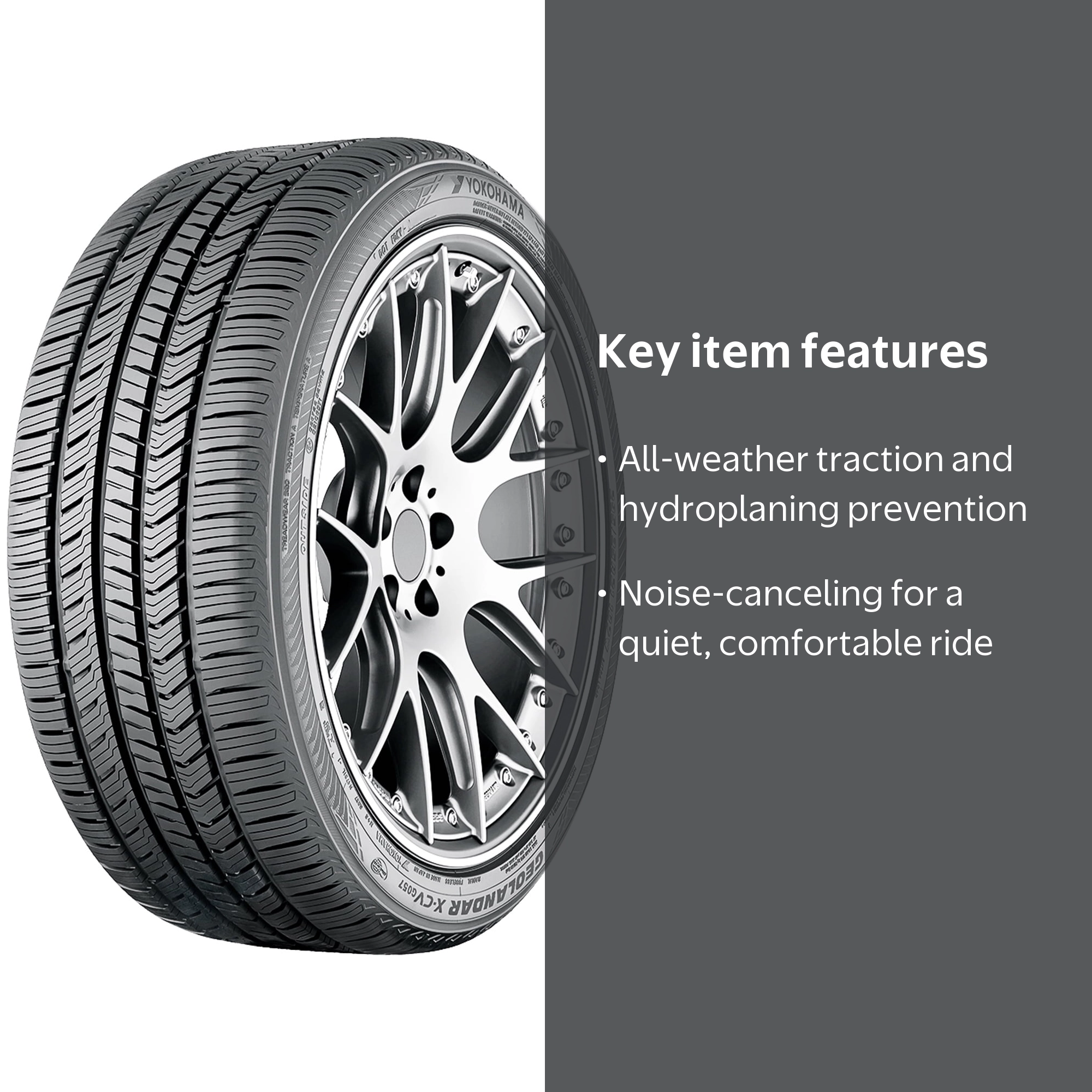Yokohama, Geolandar X-CV G057, 245/70R17 110T all season tire
