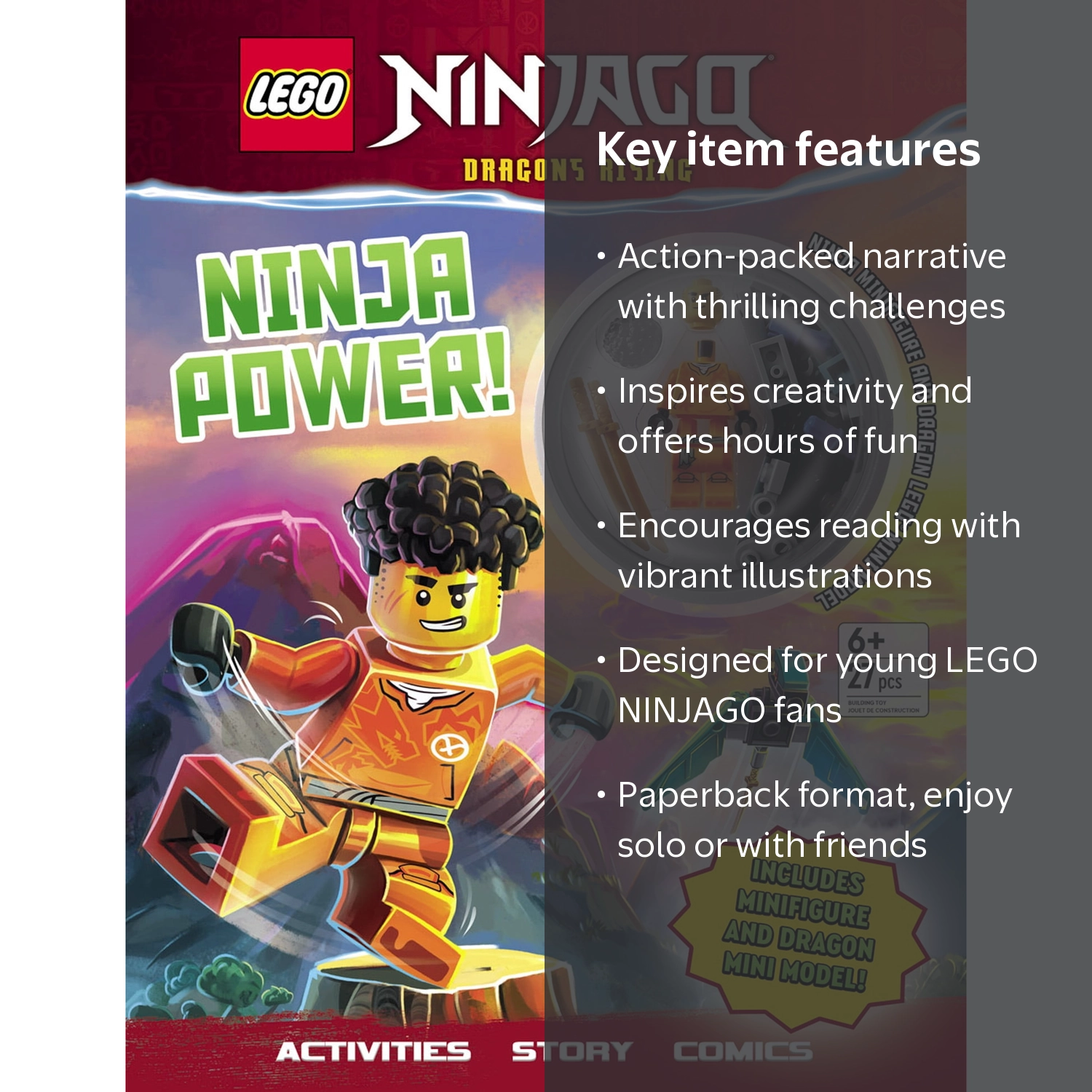 AMEET Publishing, LEGO NINJAGO Book, Ninja Power, Includes