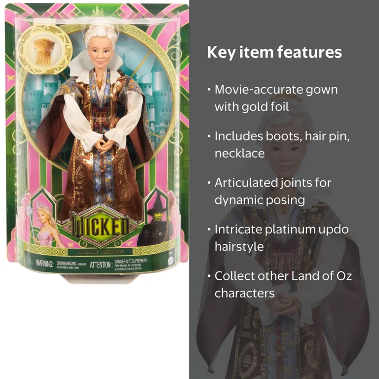 Universal Pictures' Wicked Madame Morrible Fashion Doll as Shiz