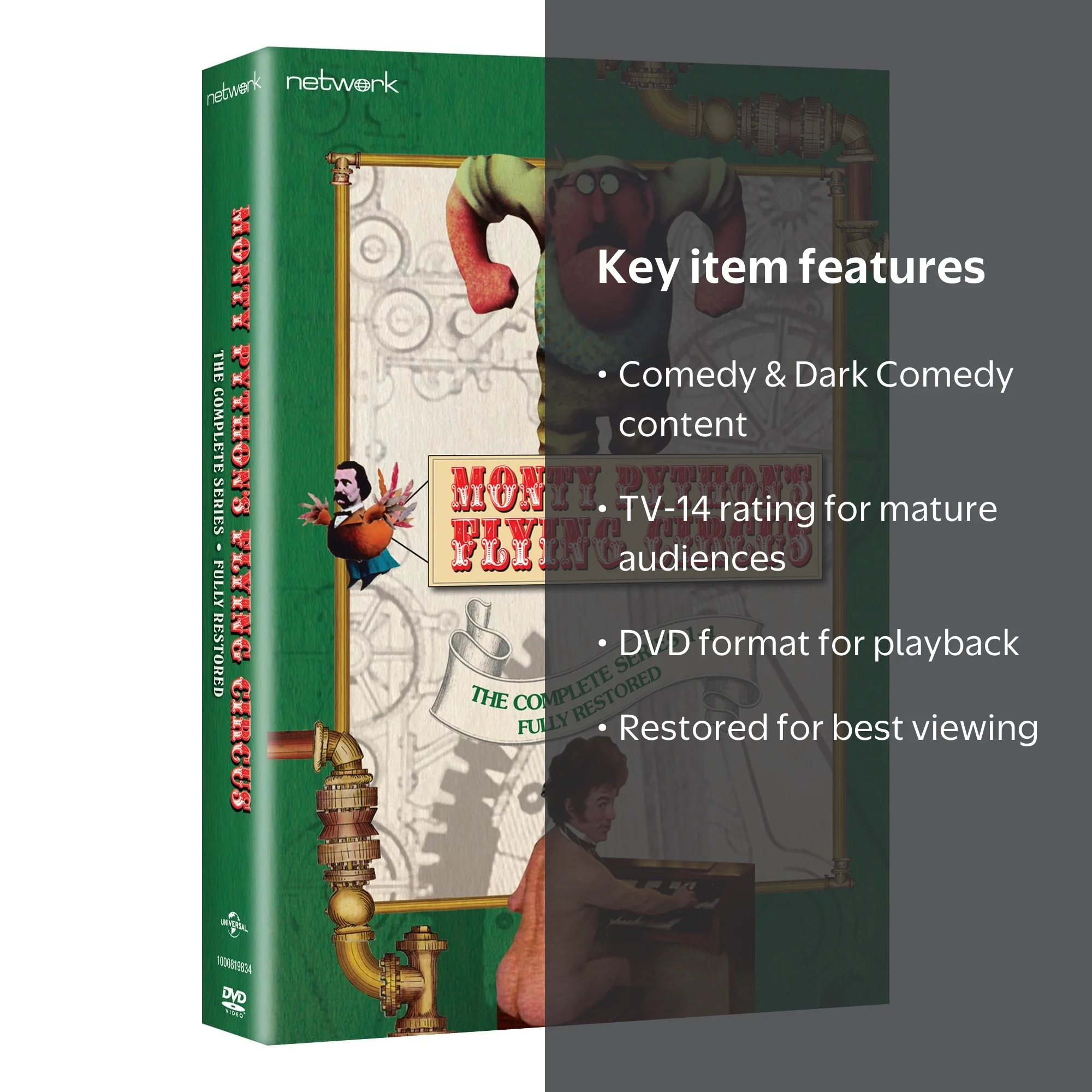 SDS, DVD, Monty Python‚Äôs Flying Circus The Complete Series