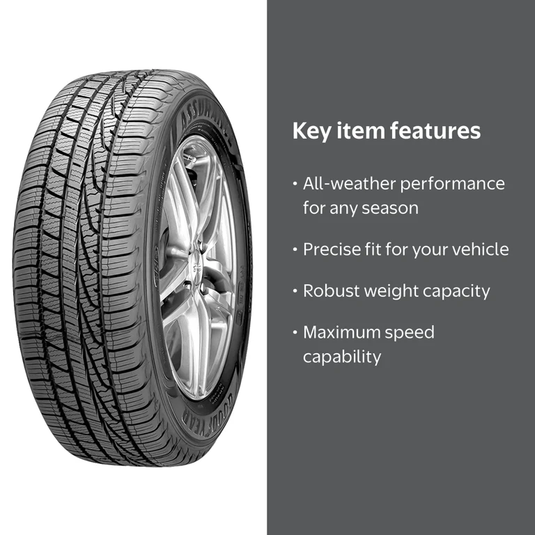 Goodyear Assurance Weatherready All-Season Tire, 205/55R16 91H