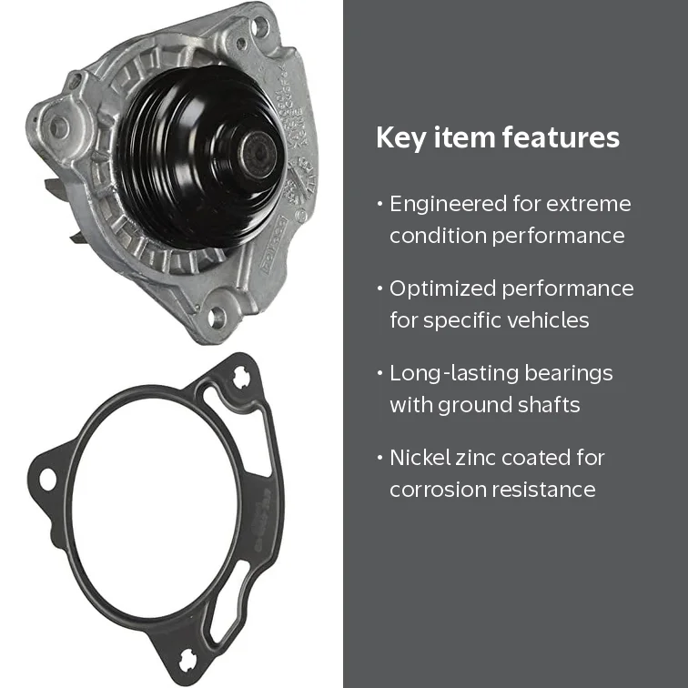 Motorcraft Engine Water Pump PW-493 Fits select: 2009-2013 FORD