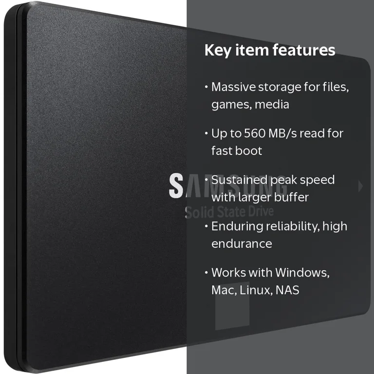 SAMSUNG 4TB Hard Disk 870 EVO Series 2.5